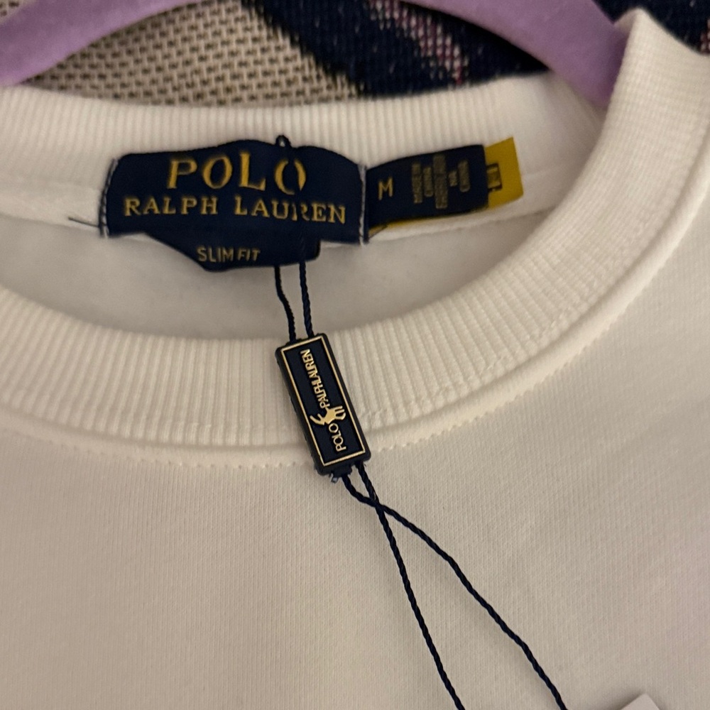 Ralph Lauren Cream Polo Bear Sweater - Picture 3 of 3